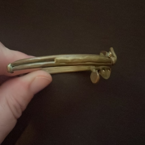 Boho necklace & bracelet set made with bronzes and leather and wood. Never worn! - Picture 8 of 10